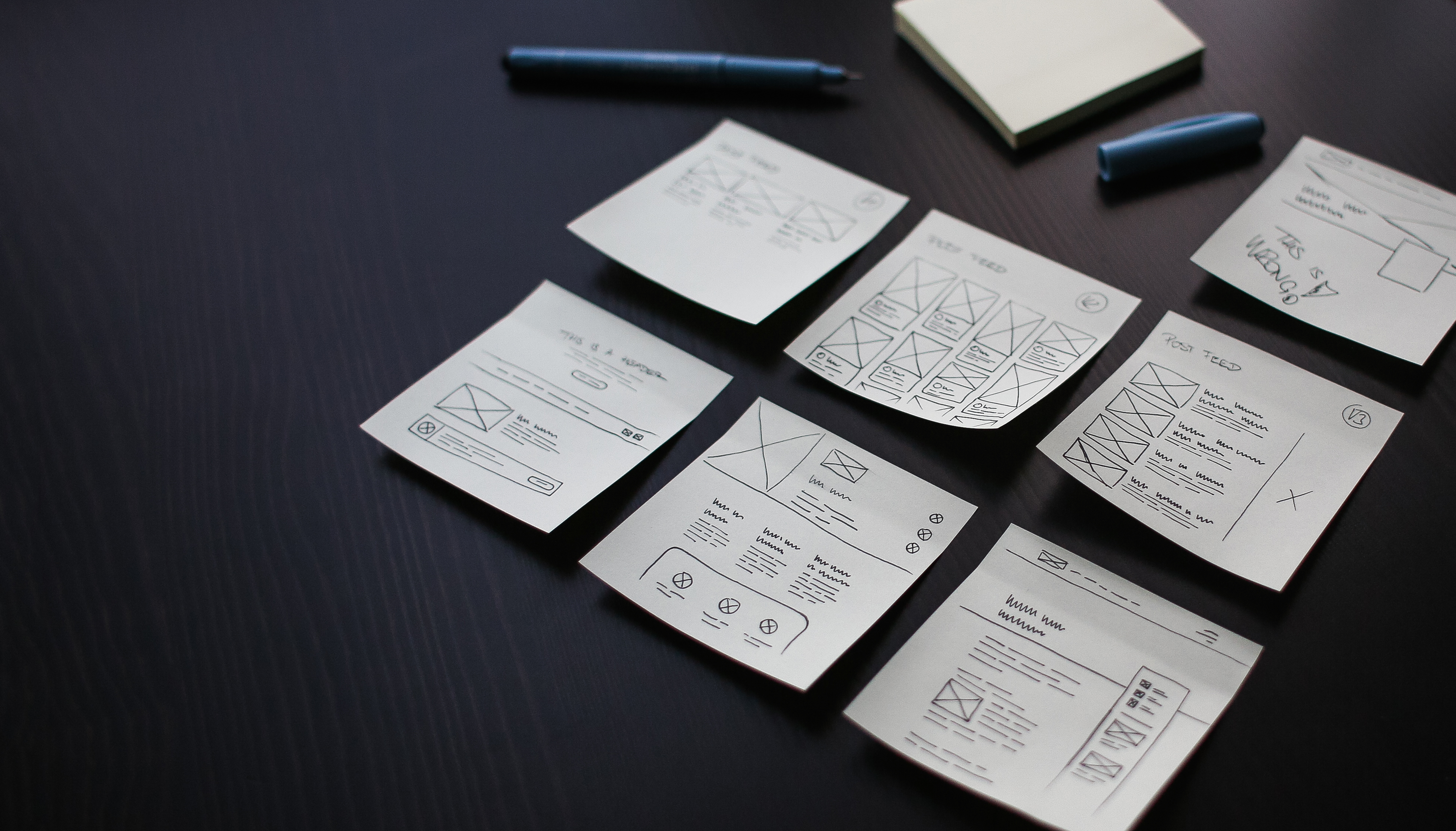 Low-Tech Wireframing